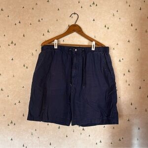 Men's Navy Blue Ocean Pacific Shorts L